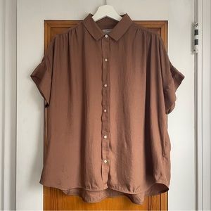 Everlane Boxy S/S Button Down Shirt